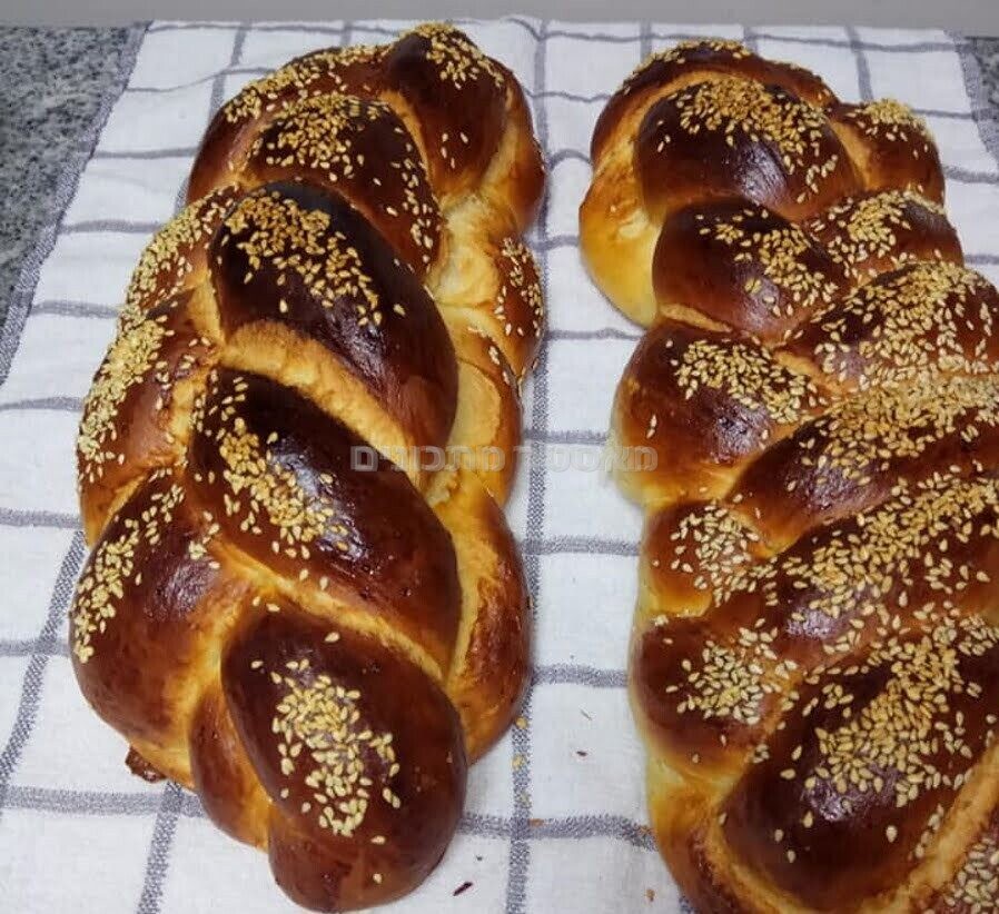 חלות מתוקות לשבת רכות כענן וטעימות