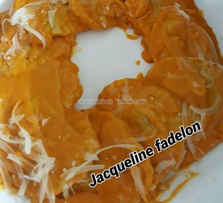 רביולי פטריות בצל וגבינות