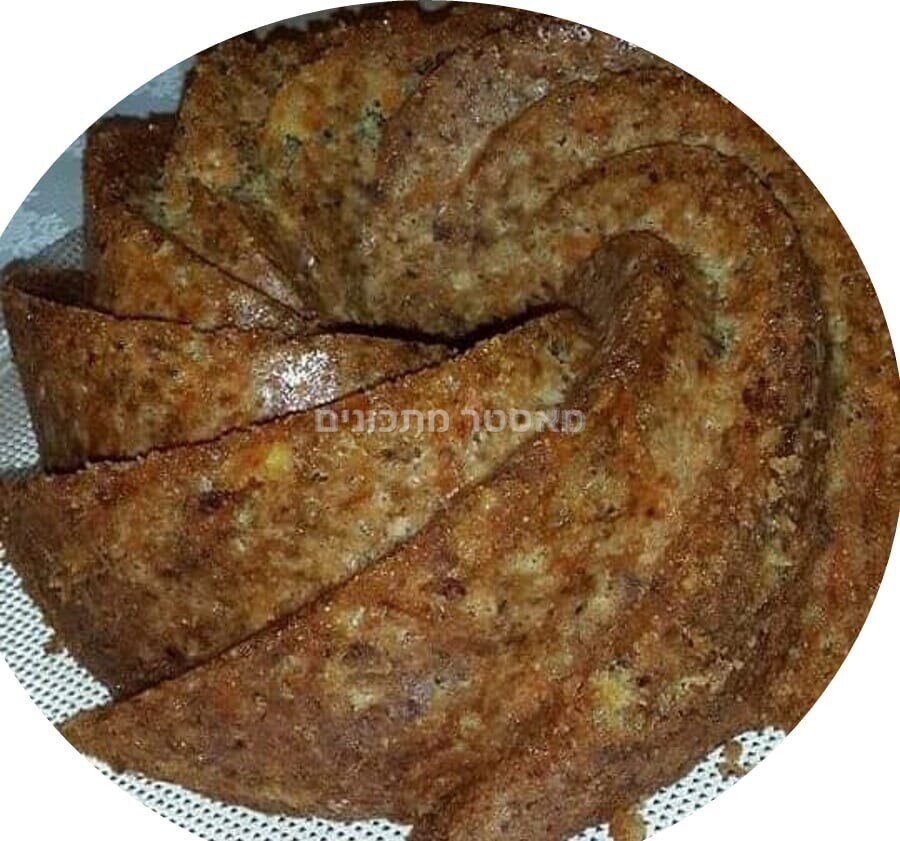 עוגת גזר בננה מייפל ותפוז