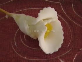 עוגיות שושנים מבצק סוכר מרציפן-שקדים