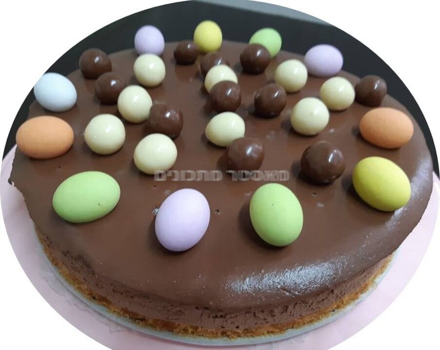 עוגת מוס שוקולד וחלבה ללא גלוטן