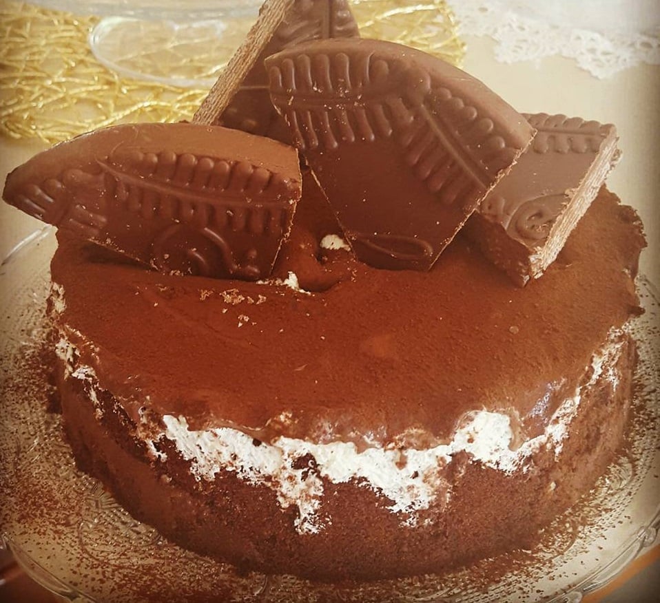 עוגת שוקולד מריר