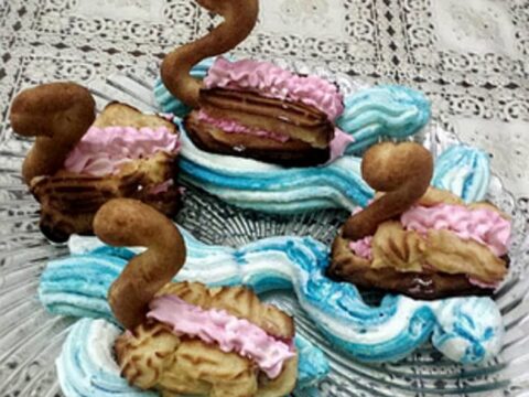פחזניות בקרם וניל