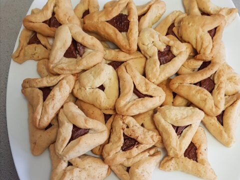 אוזני  המן המילוי שוקולד חלב