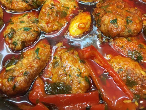 קציצות דגים חריף