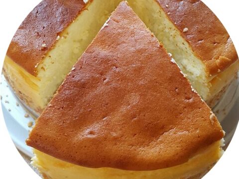 עוגת גבינה ללא קישוטים