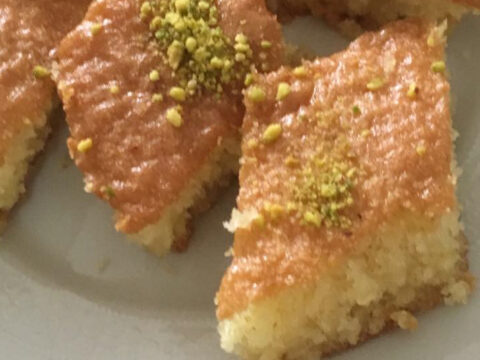 עוגת סולת בולגרית