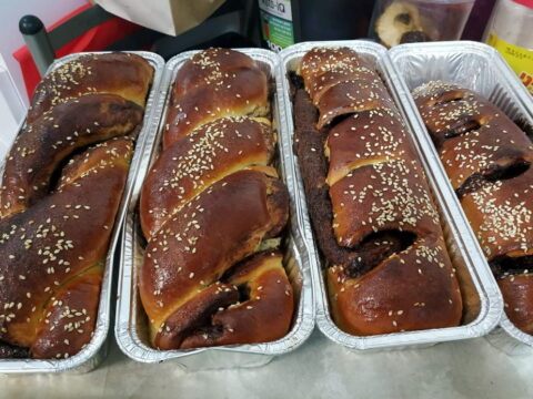רולדת שמרים ושוקולד