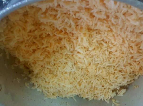 אורז בסמטי עם ציר בשר