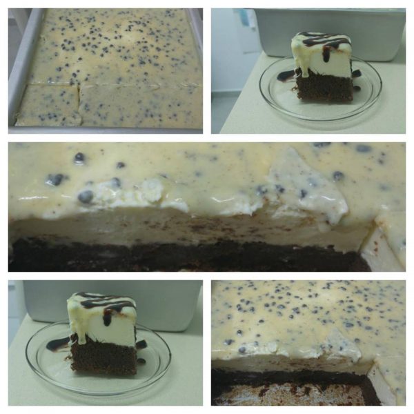 עוגה בציפוי שוקולד לבן – מתכון : מלי מאירוב