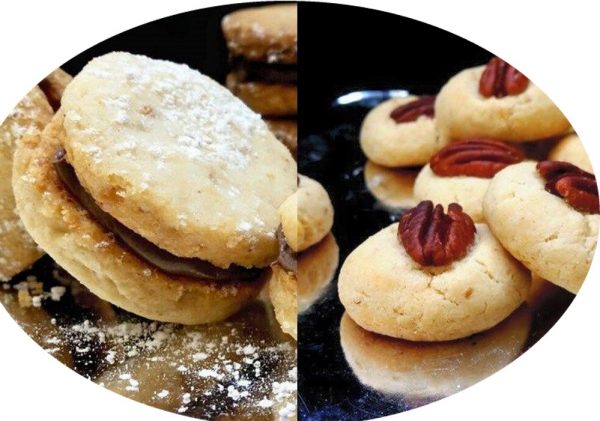 עוגיות אגוזים קלות וטעימות
