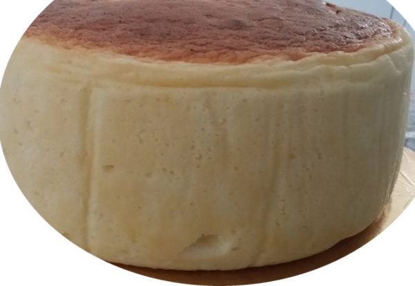 עוגת גבינה אפויה גבוהה וטעימה