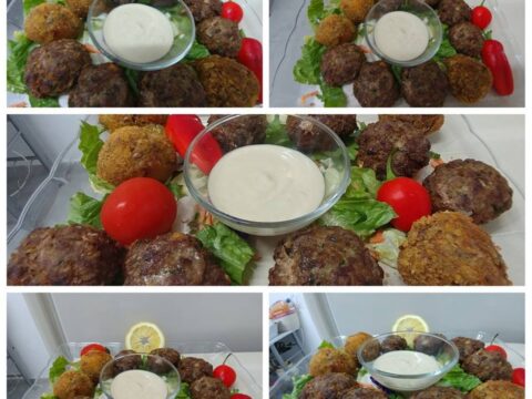 קציצות בשר עם צנוברים