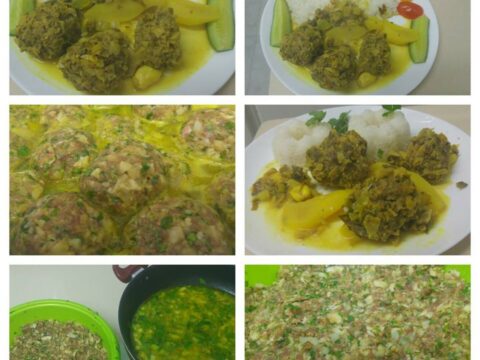 קציצות בשר עם ראשי ארטישוק בטעם לימון