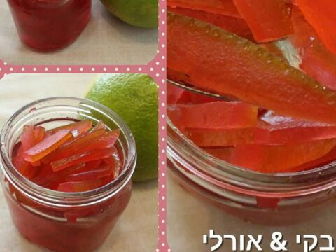 רצועות פומלה מתוקות