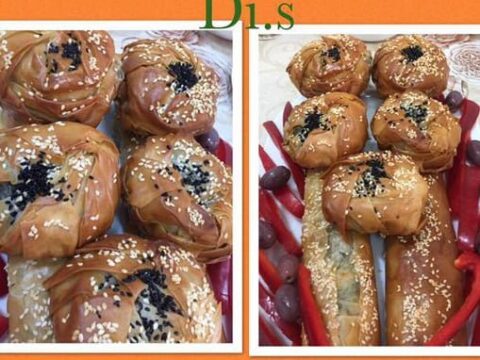 בורקס תרד וגבינה בעלי פילו