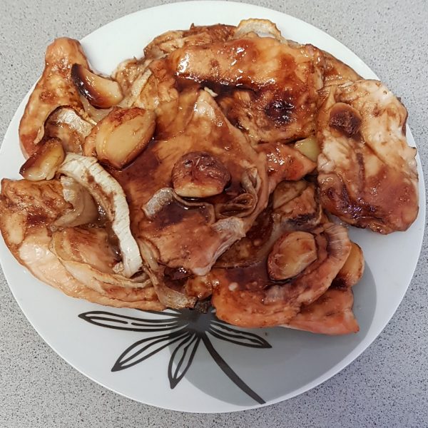 חזה עוף בטריאקי בתנור