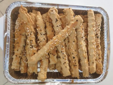 עוגיות מלוחות פריכות מאוד