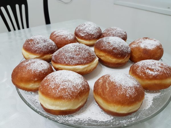 סופגניות מבצק שמרים קר_מתכון של כרמלה שמואל