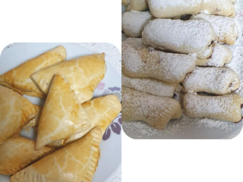 בורקס גבינות / ערגליות שוקולד_יפה וקס ברקו