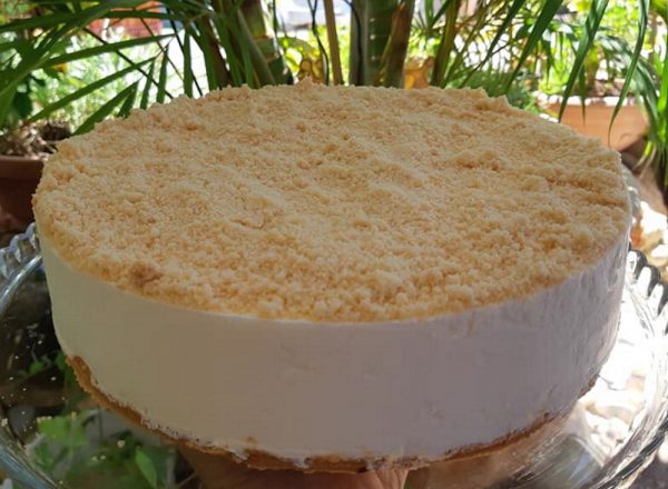 עוגת גבינה פירורים ללא גלוטן_אפרת מילוא טויטו