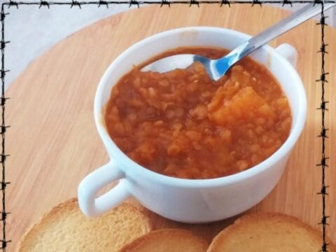 טבחה (קרעה ועדס) – דלעת ועדשים_מתכון של המטבח של יפה רייפלר מתכונים