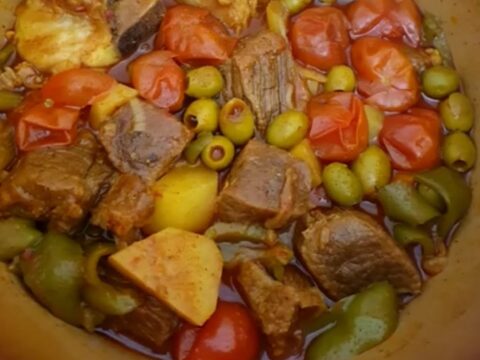 תבשיל עם בשר חזה עם עצם 🤤_מתכון של מילן וקנין