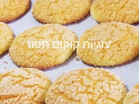 עוגיות קוקוס_מתכון של המטבח של תכלת