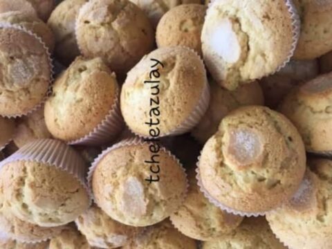 קאפקייקס ווניל תפוזים ושקדים_מתכון של המטבח של תכלת