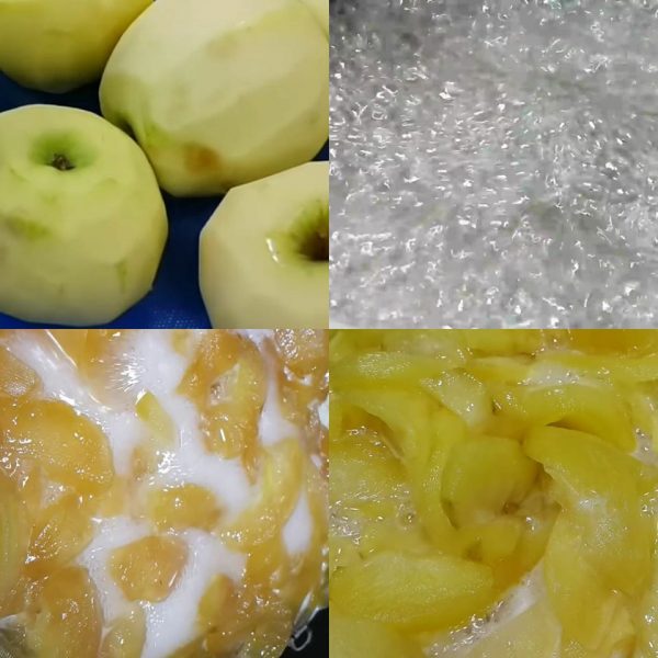 ריבת תפוחי עץ חמוצים/צהובים … מה שיש_מתכון של המטבח של תכלת