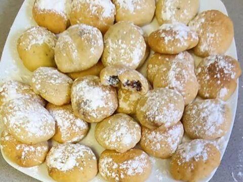 קרמוגיות …עוגיות ממולאות בשוקולד, אגוזי פקאן טחונים וקוקוס_מתכון של יפה וקס ברקו