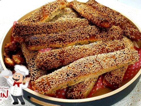 סימיט 🥨 תורכי, מקמח כוסמין/לבן, משודרג ומפוצץ במעטפת_מתכון של טלי כהן שטרלינג
