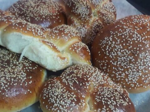 לחמניות רכות מבצק החלות שלי 🌹_מתכון של יפה דודיאן