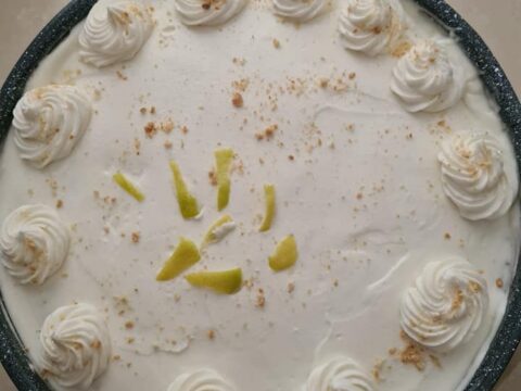 עוגת גבינה לימונית עם הפתעה ללא הפרדת ביצים 🤤🤤🤤 _מתכון של מילן וקנין