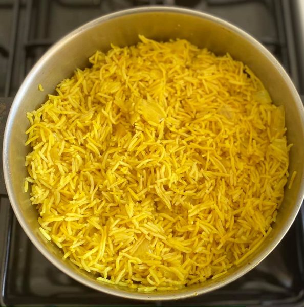 אורז צהוב עם איטריות 🌟🌟 עם ארומה נפלאה ומשגעת_מתכון של מרי שקד שירזי