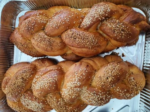 חלות שבת_מתכון של "נגיעות של אהבה" עוגות ועוגיות של ג'יזל