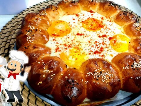 חלת שקשוקה חלבי, עם גבינות, זיתים ועוד😋_מתכון של טלי כהן שטרלינג