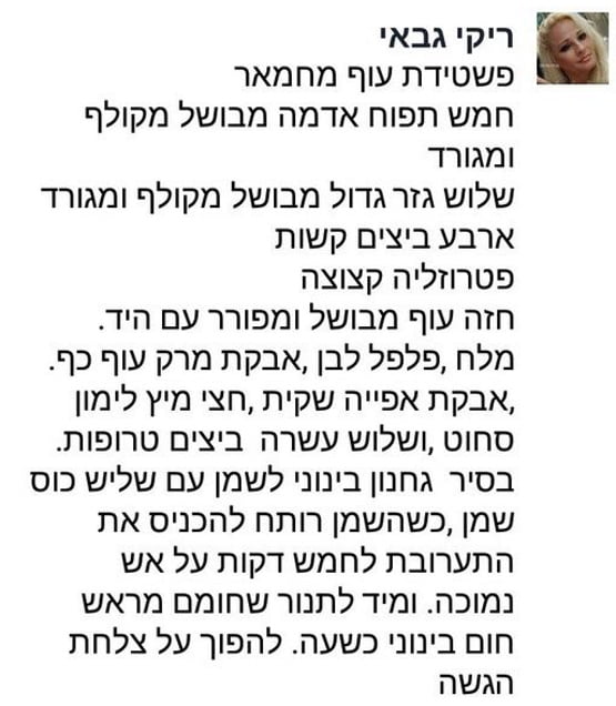 מתכון