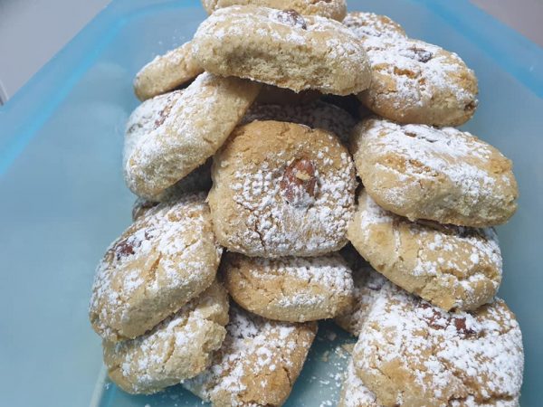 עוגיות טחינה בטעם חלבה … קלות הכנה וטעימות … מתכון של מלי מאירוב_ירדנה ג'נאח