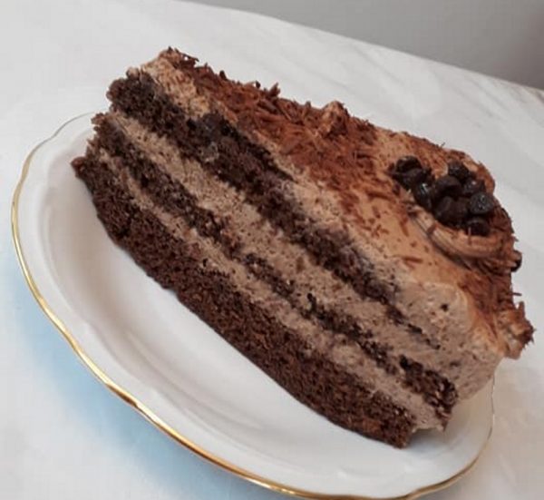 עוגת שיפון קקאו במילוי מוס שוקולד_מתכון של תהילה גיל