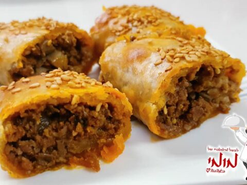 בורקס עם בשר ופטריות 🔥_מתכון של טלי כהן שטרלינג