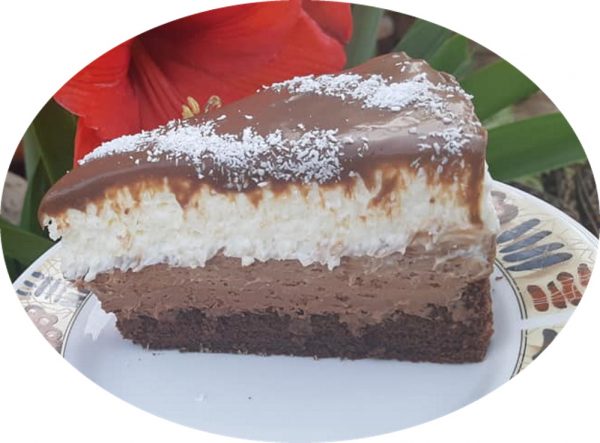 עוגת קרמבו עם קרם שוקולד, וקרם וניל_מתכון  של אפרת מילוא טויטו