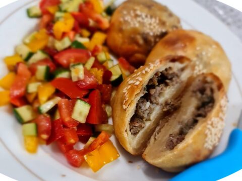 לחמניות ממולאות בבשר טחון ובאהבה ענקית❤💜_מתכון של גלית נחמן- מאסטר מתכונים