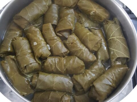 עלי גפן ממולאים_מתכון של עליזה יפרח ע"י דייויד ביטון- מאסטר מתכונים
