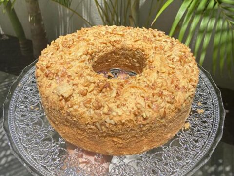 עוגת קינמון ואגוזים💖_מתכון של אילנה בוכריס – מאסטר מתכונים