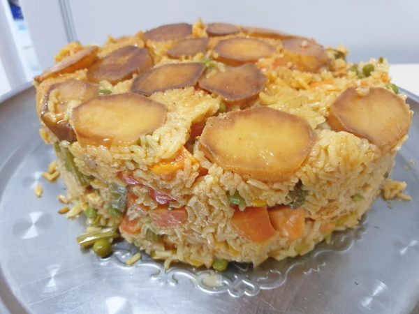תבשיל אורז ירקות וחזה עוף ❤_מתכון של ירדנה ג'נאח – מאסטר מתכונים