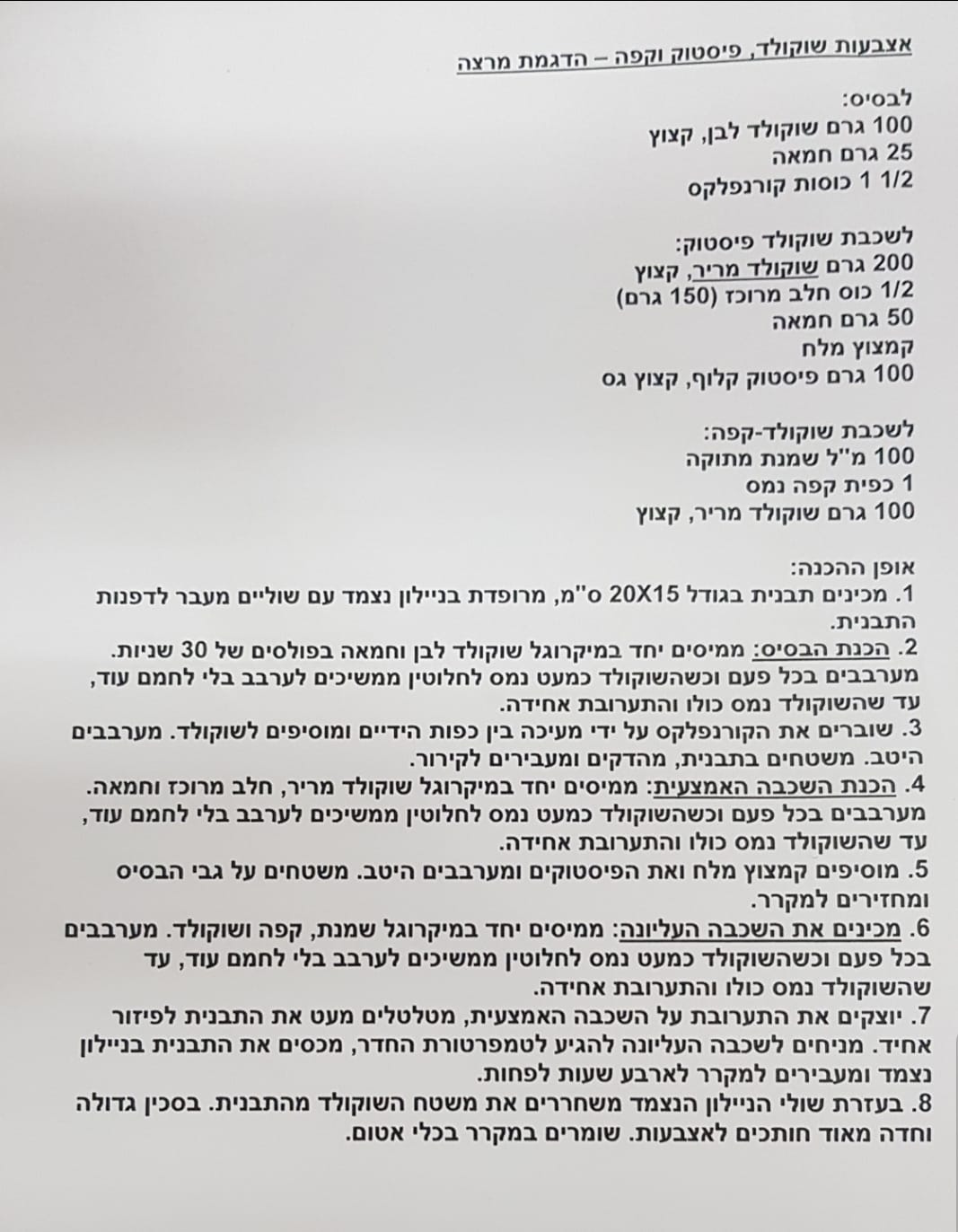 מתכון