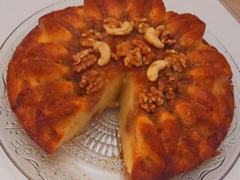 עוגת מייפל ואגוזים_מתכון של רוז טעים במטבח אוחנה – מאסטר מתכונים