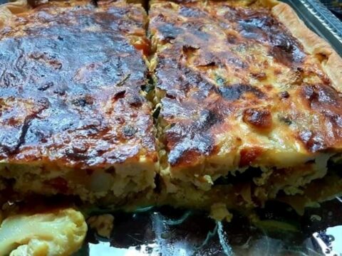 פשטידת ירקות וגבינה😋_מתכון של ברכה זולינג, אצל ברכה במטבח- מאסטר מתכונים