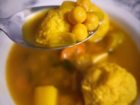 גונדי🍲קציצה פרסית במרק ריחני ומיוחד_מתכון של עמית קריספין ( המטבח של עמית ) – מאסטר מתכונים